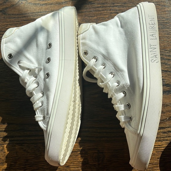 MALIBU MID-TOP SNEAKERS IN CANVAS AND LEATHER - Picture 3 of 9